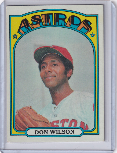 1972 Topps Baseball #20 Don Wilson - Houston Astros
