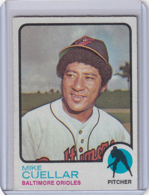 1973 Topps Baseball #470 Mike Cuellar - Baltimore Orioles