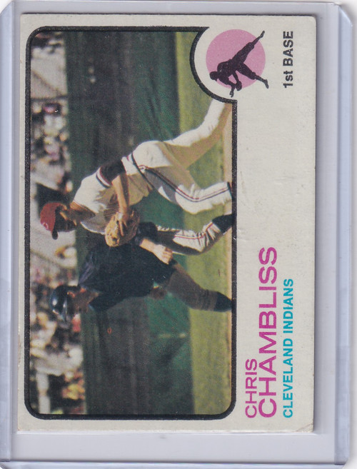 1973 Topps Baseball #11 Chris Chambliss - Cleveland Indians