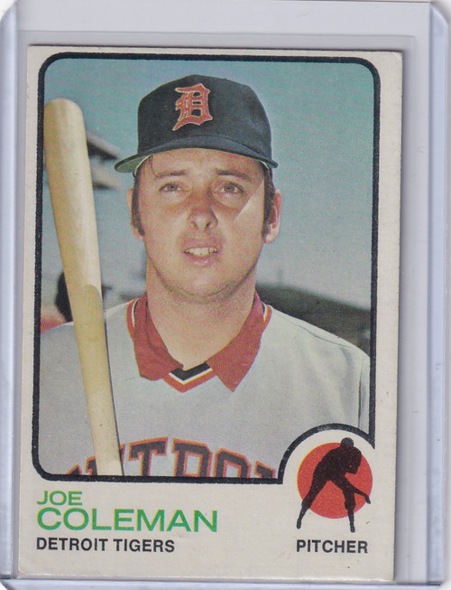 1973 Topps Baseball #120 Joe Coleman - Detroit Tigers