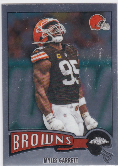 2025 Topps Chrome #1975-8 Myles Garrett isert Cleveland Browns