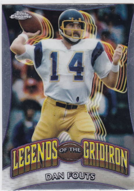 2024 Topps Chrome #LOG-9 Dan Fouts Legends  of the Gridiron Rams