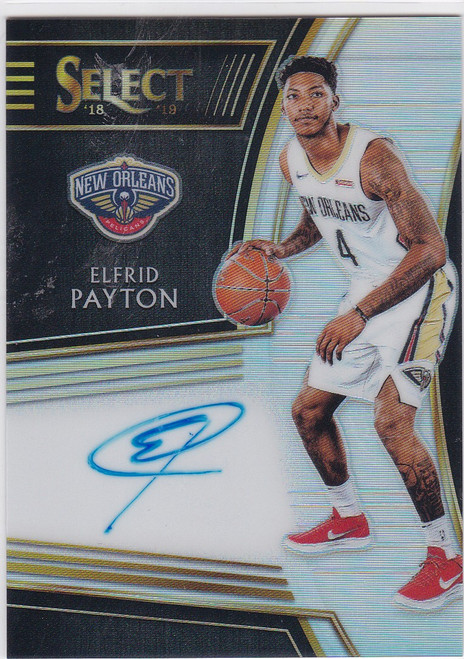 2018-19 Panini Select Signatures #SG-EPT Elfrid Payton AUTO 029/199 Pelicans
