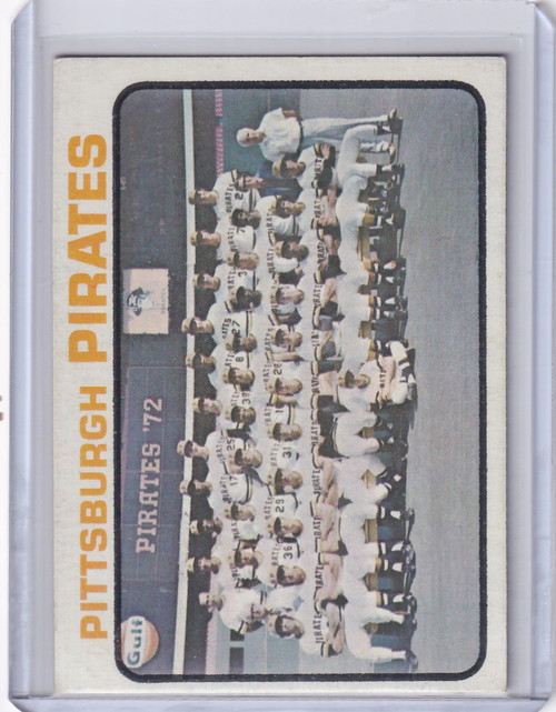 1973 Topps Baseball #26 Pittsburgh Pirates Team