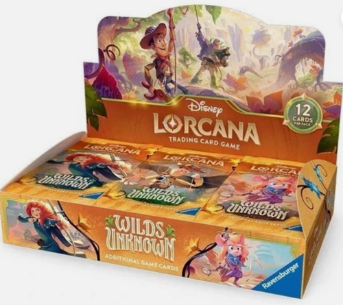 Disney Lorcana Wilds Unknown Booster Box