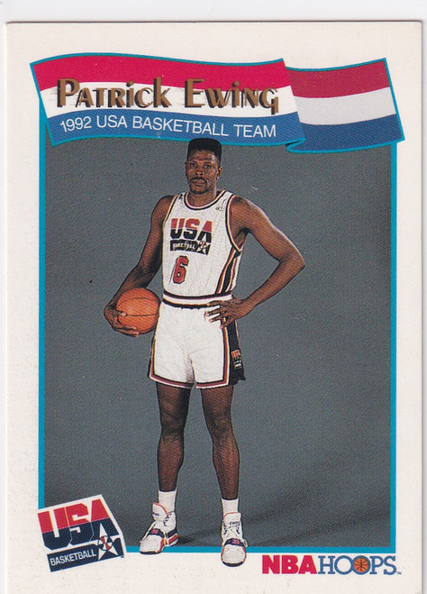 1991 HOOPS #53 PATRICK EWING USA- NEW YORK KNICKS