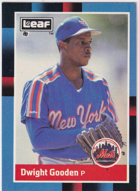 1988 LEAF #48 DWIGHT GOODEN- NEW YORK METS