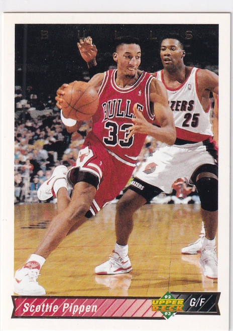1992 UPPER DECK #133 SCOTTIE PIPPEN- CHICAGO BULLS