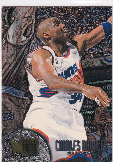 1995 FLEER METAL #84 CHARLES BARKLEY- PHOENIX SUNS