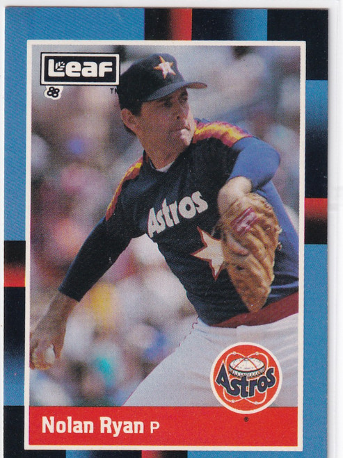 1988 LEAF #77 NOLAN RYAN- HOUSTON ASTROS