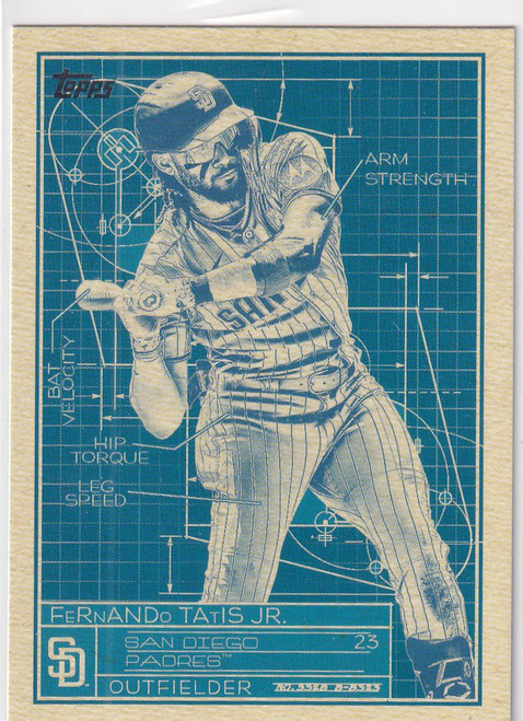 2024 TOPPS #SB-5 FERNANDO TATIS JR BLUE PRINT- SAN DIEGO PADRES