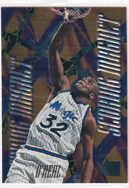 1996 FLEER #7 SHAQUILLE ONEAL SCORING MAGNET- ORLANDO MAGIC