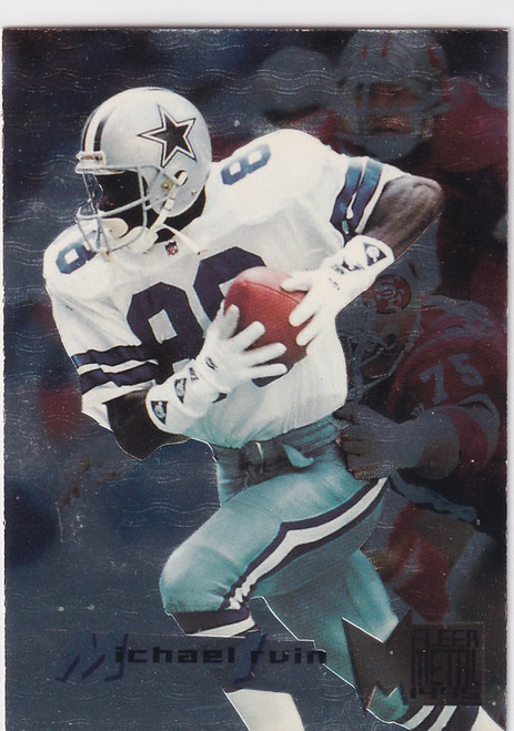 1995 FLEER METAL #50 MICHAEL IRVIN- DALLAS COWBOYS