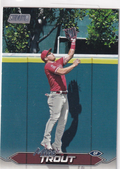 2024 TOPPS STADIUN #1 MIKE TROUT- ANGELS