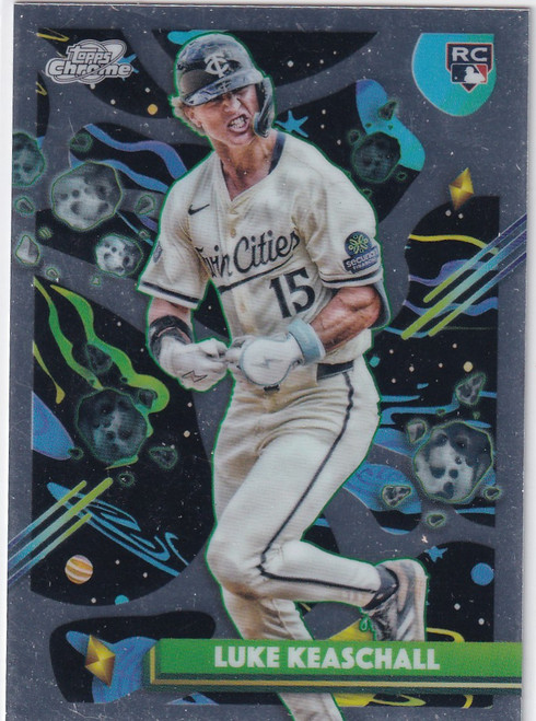 2025 TOPPS COSMIC #153 LUKE KEASCHALL- MINNESOTA TWINS