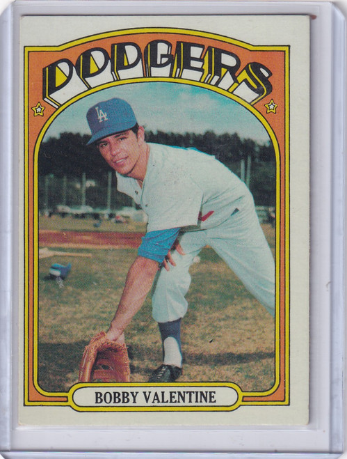 1972 Topps Baseball #11 Bobby Valentine - Los Angeles Dodgers