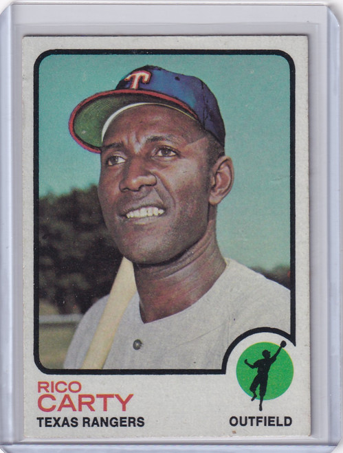 1973 Topps Baseball #435 Rico Carty - Texas Rangers
