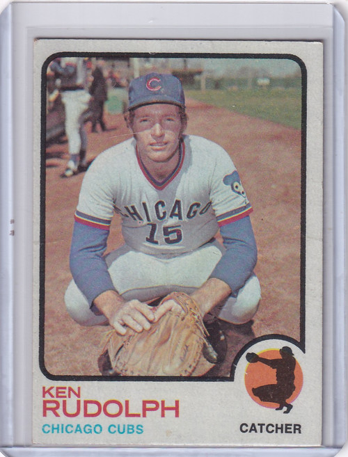 1973 Topps Baseball #414 Ken Rudolph - Chicago Cubs