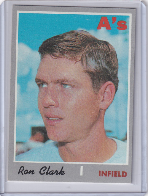 1970 Topps Baseball #531 Ron Clark - Oakland Athletics
