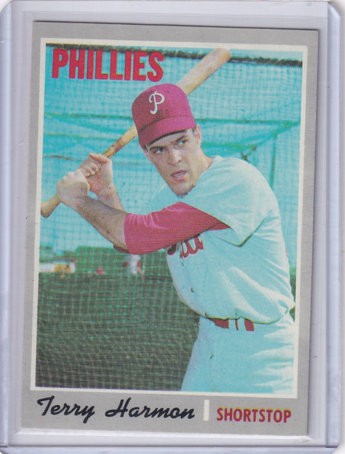 1970 Topps Baseball #486 Terry Harmon - Philadelphia Phillies