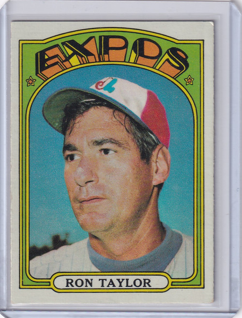 1972 Topps Baseball #234 Ron Taylor - Montreal Expos