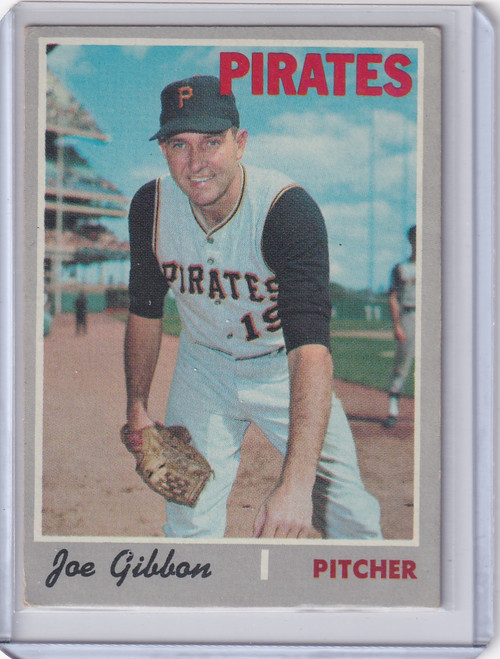 1970 Topps Baseball #517 Joe Gibbon - Pittsburgh Pirates