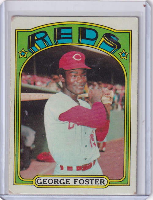 1972 Topps Baseball #256 George Foster - Cincinnati Reds