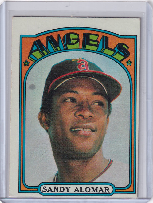 1972 Topps Baseball #253 Sandy Alomar - California Angels