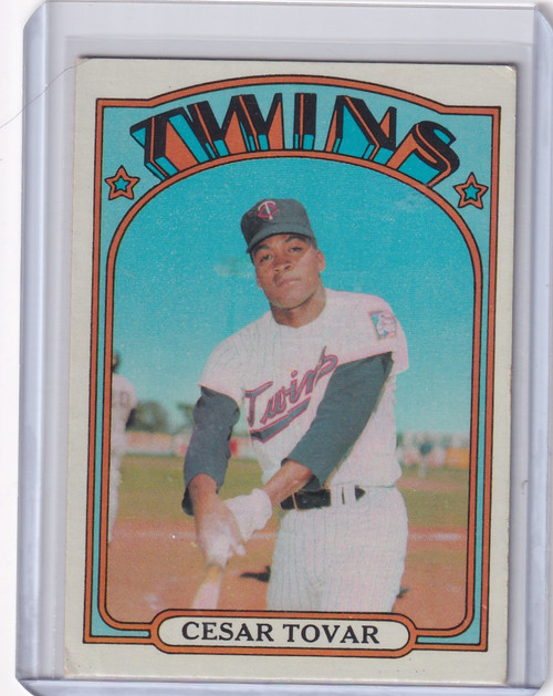 1972 Topps Baseball #275 Cesar Tovar - Minnesota Twins