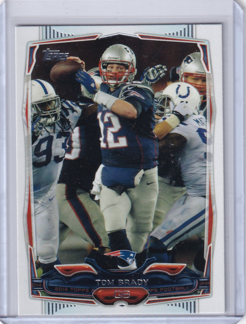 2014 Topps Football #52 Tom Brady - New England Patriots