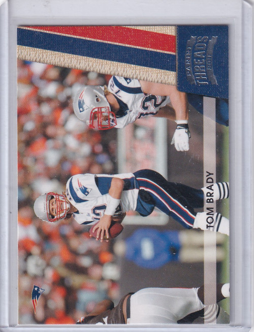 2011 Panini Threads Football #90 Tom Brady - Patriots