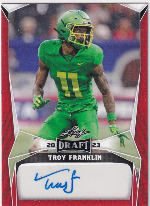 2023 LEAF #BA-TF1 TROY FRANKLIN AUTO- OREGON DUCKS