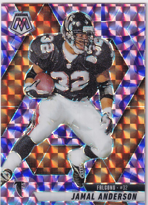 2025 MOSAIC #152 JAMAL ANDERSON PURPLE HALL OF FAME- ATLANTA FALCONS
