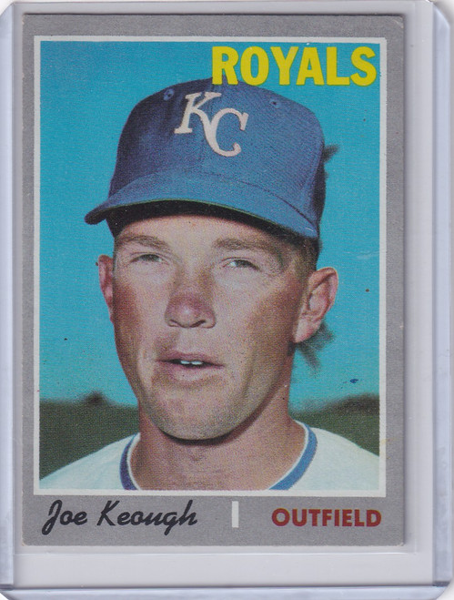 1970 Topps Baseball #589 Joe Keough - Kansas City Royals