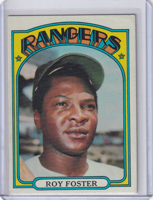 1972 Topps Baseball #329 Roy Foster - Texas Rangers