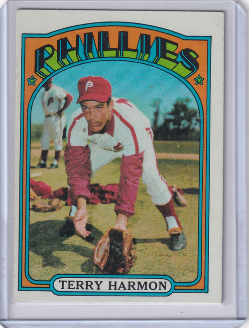 1972 Topps Baseball #377 Terry Harmon - Philadelphia Phillies