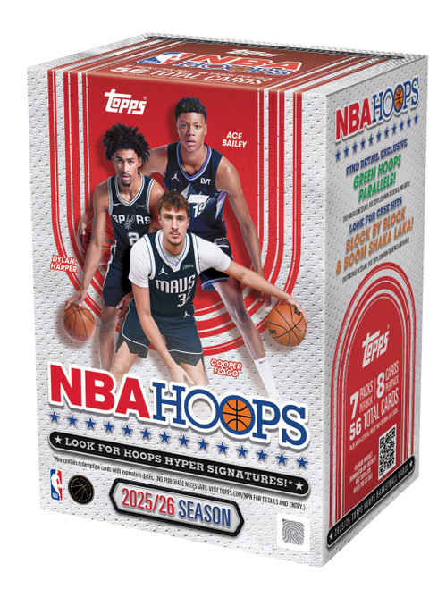 2025-26 Topps NBA Hoops Basketball Blaster Box