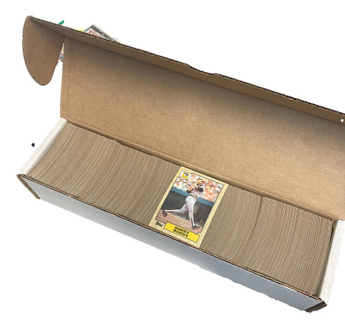 1987 Topps Baseball set 792 Cards. Bonds Rookie