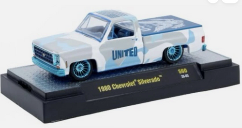 M2 Machines 1:64 Detroit Muscle S60 1980 Chevrolet Silverado CHASE