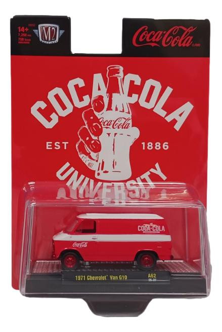 M2 Machines Coca-Cola Release A62 1971 Chevrolet Van G10 CHASE