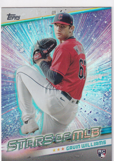 2024 TOPPS #SMLB-74 GAVIN WILLIAMS STARS OF MLB- CLEVELAND GUARDIANS