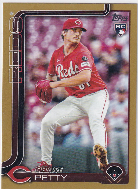 2025 TOPPS UPDATE #US275 CHASE PETTY 1053/2026- CINCINNATI REDS