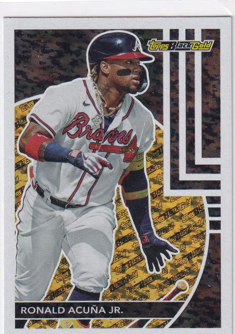 2024 TOPPS BLACK GOLD #BG-3 RONALD ACUNA JR- ATLANTA BRAVES