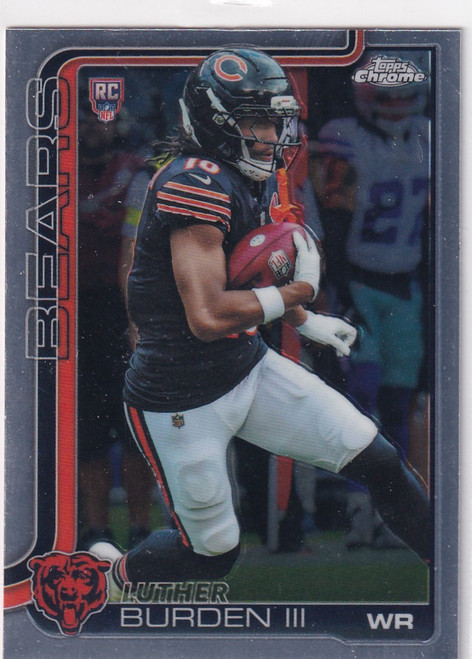 2025 TOPPS CHROME #334 LUTHER BURDEN III- CHICAGO BEARS