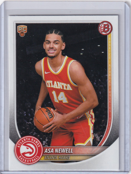 2025-26 Bowman Basketball #23 Asa Newell - Atlanta Hawks