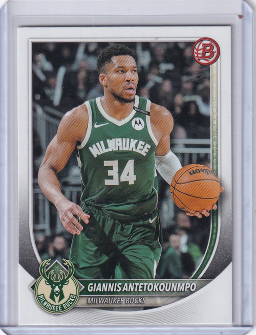 2025-26 Bowman Basketball #80 Giannis Antetokounmpo - Milwaukee Bucks