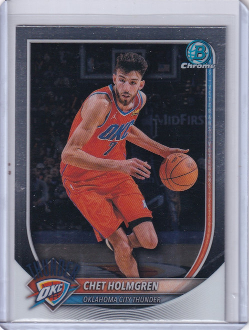 2025-26 Bowman Basketball #BCV-108 Chet Holmgren - Oklahoma City Thunder