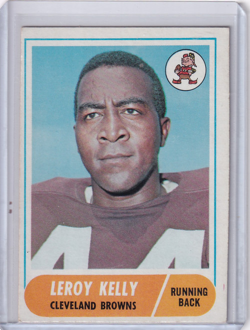 1968 Topps Football #206 Leroy Kelly - Cleveland Browns