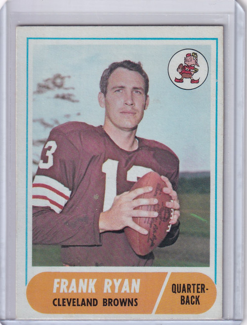 1968 Topps Football #215 Frank Ryan - Cleveland Browns