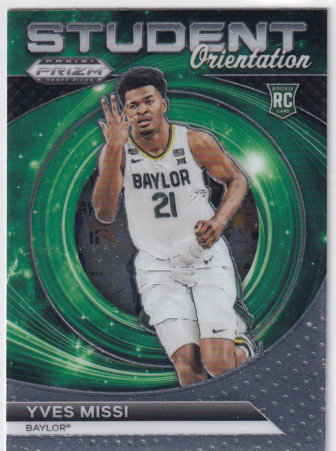 2024 PRIZM DRAFT #25 YVES MISSI STUDENT ORIENTATION- NEW ORLEANS PELICANS